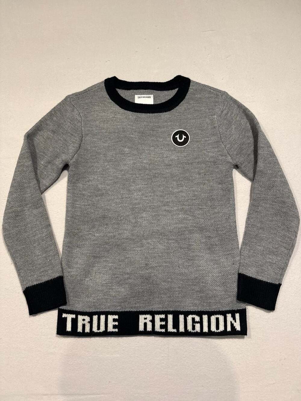 True Religion Sweater Gray